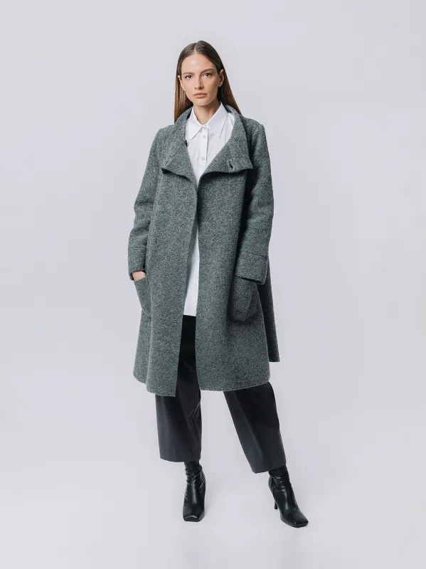 -cappotto in lana cotta