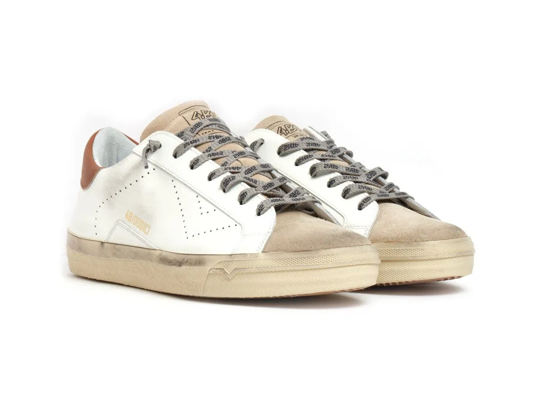 4B12 Suprime Scarpe Casual Chic Uomo in Pelle