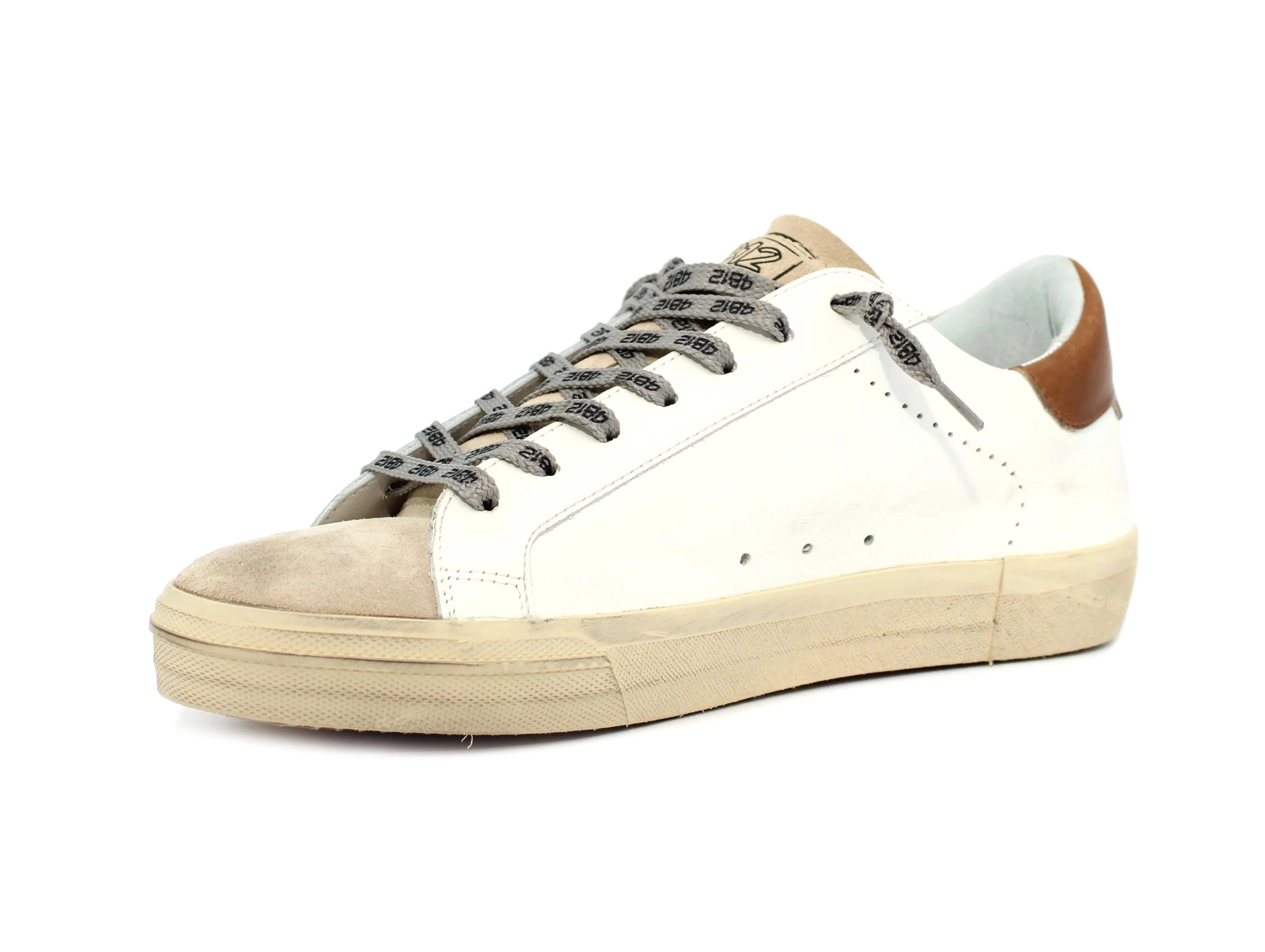 4B12 Suprime Scarpe Casual Chic Uomo in Pelle