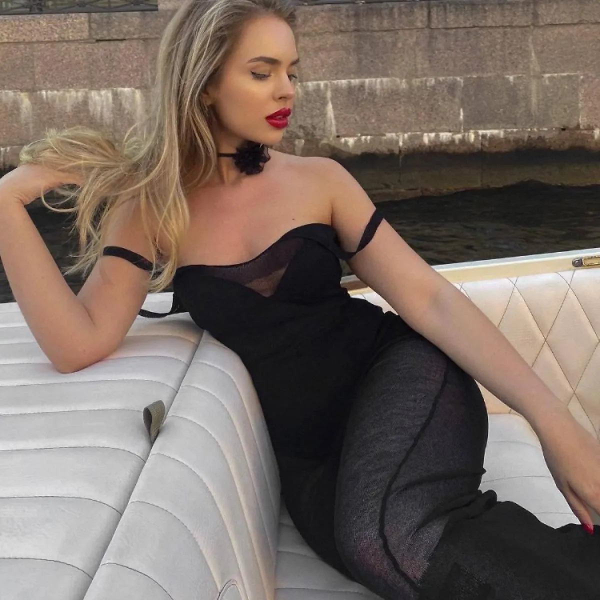 Abito maxi patchwork senza schienale coprente per donna Abito sottile trasparente da spiaggia per vacanze Abito femminile
