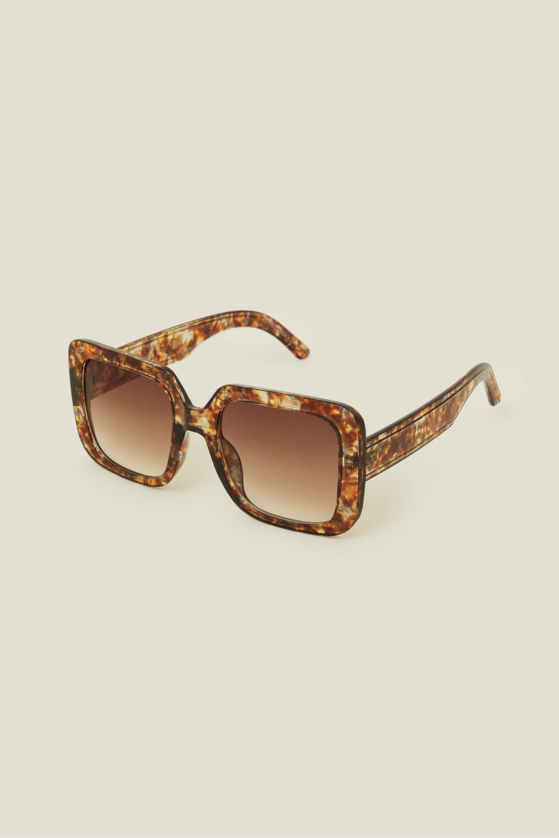 Accessorize - Occhiali da sole oversize squadrata con strass
