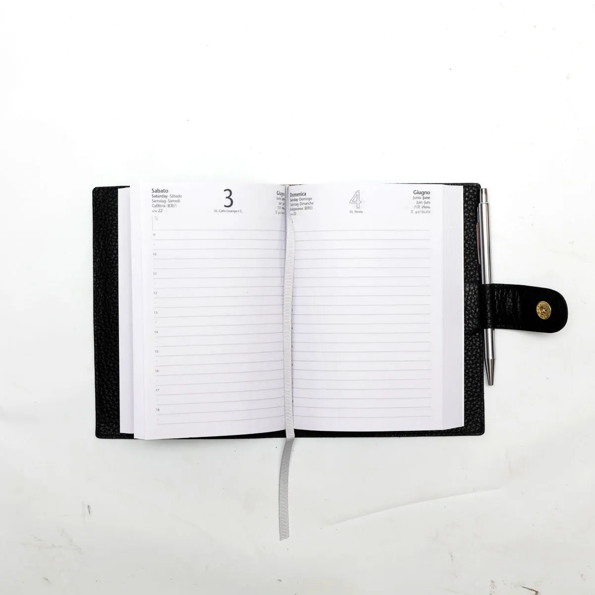 Agenda Media in Pelle Nera