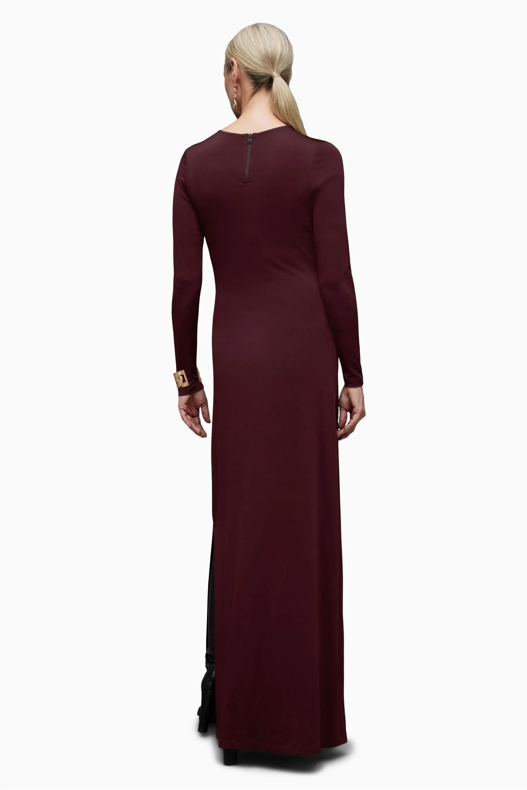 AllSaints - Katlyn - Manica lunga - Abito maxi