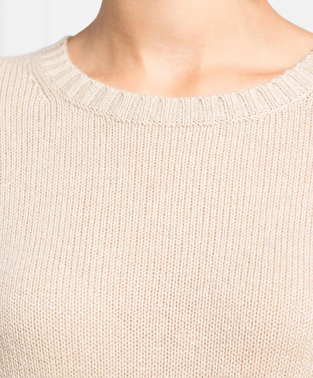 Allude Maglia in cashmere beige 23511232