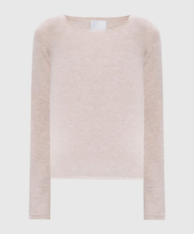 Allude Maglia in cashmere beige 24511101