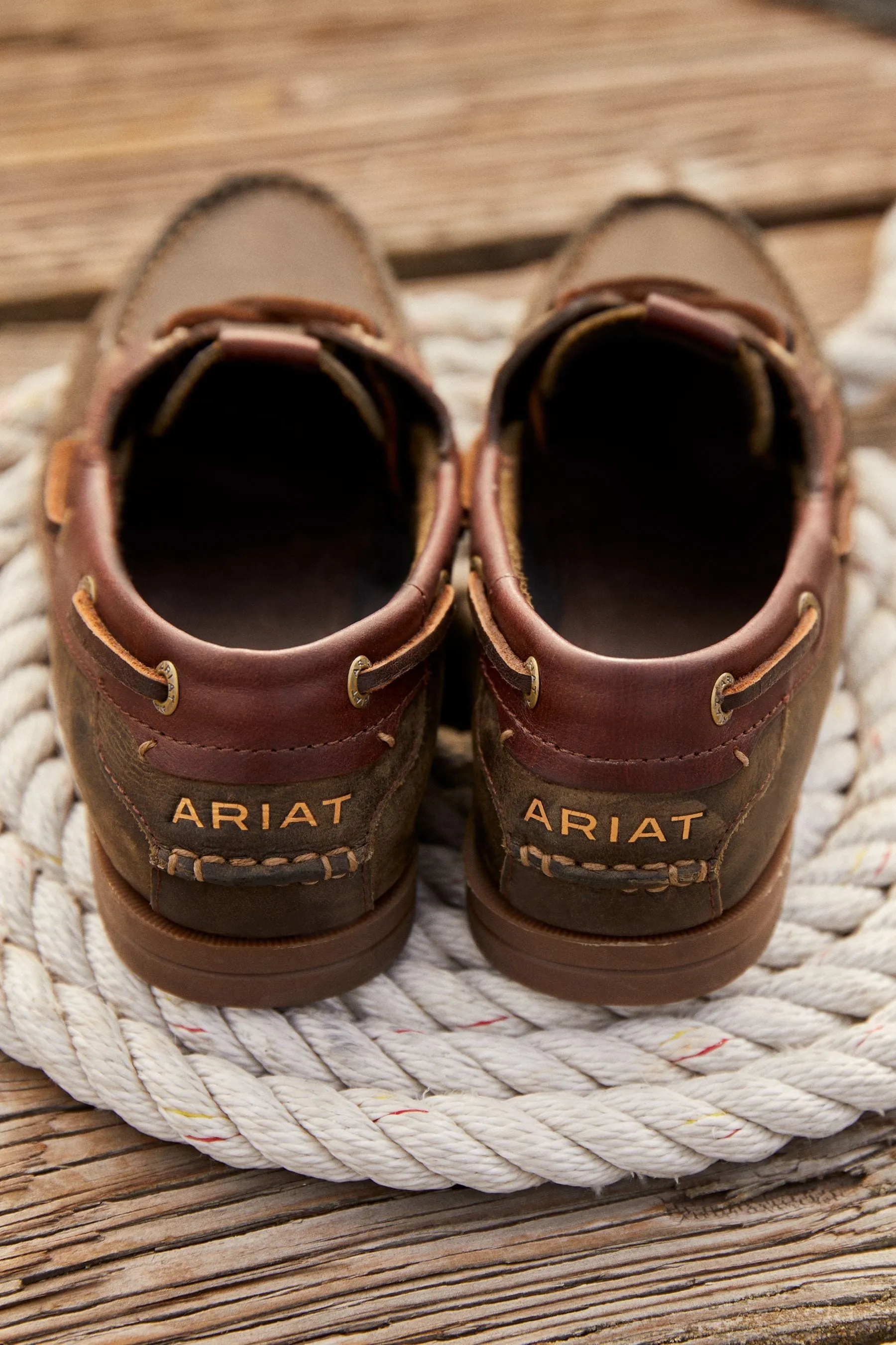 Ariat Verde - Antigua - Scarpe a barca