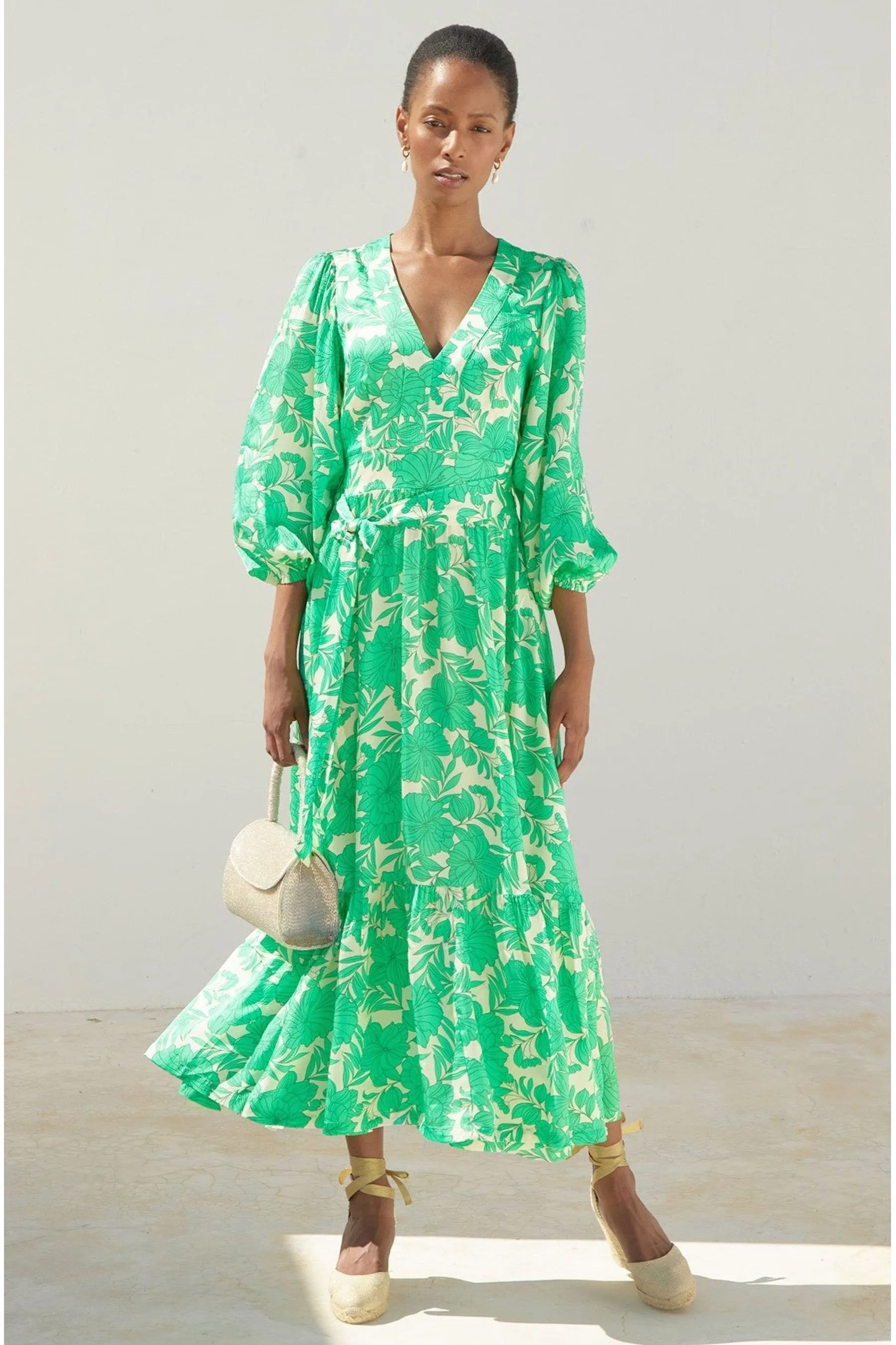 Aspiga Annie - Verde - Maxi abito