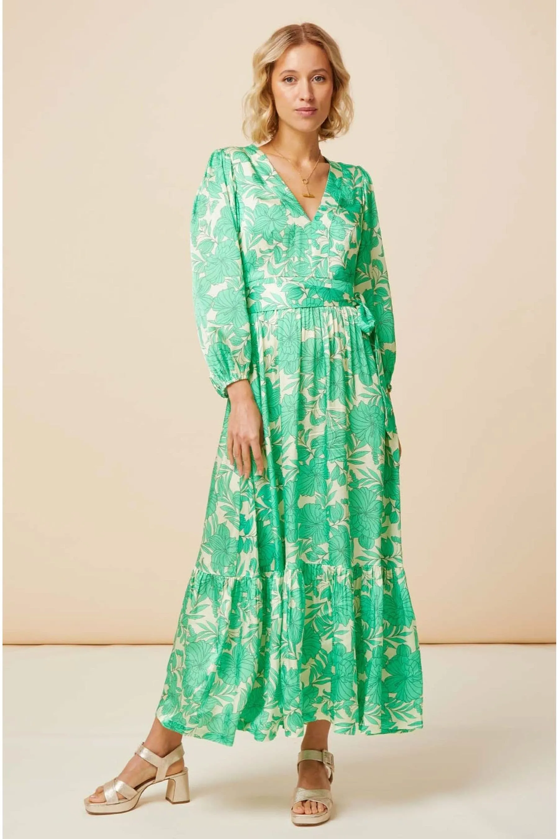 Aspiga Annie - Verde - Maxi abito
