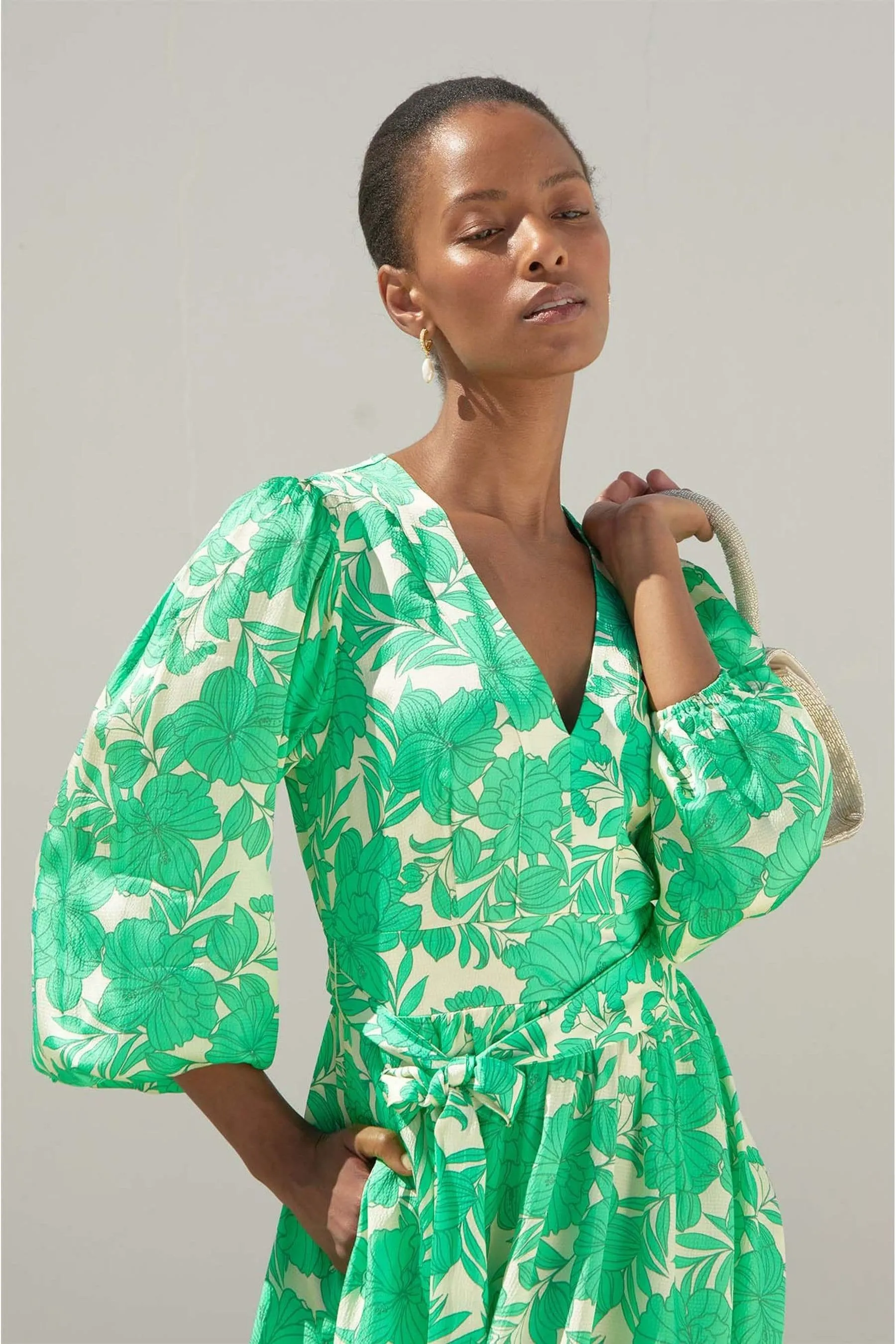 Aspiga Annie - Verde - Maxi abito