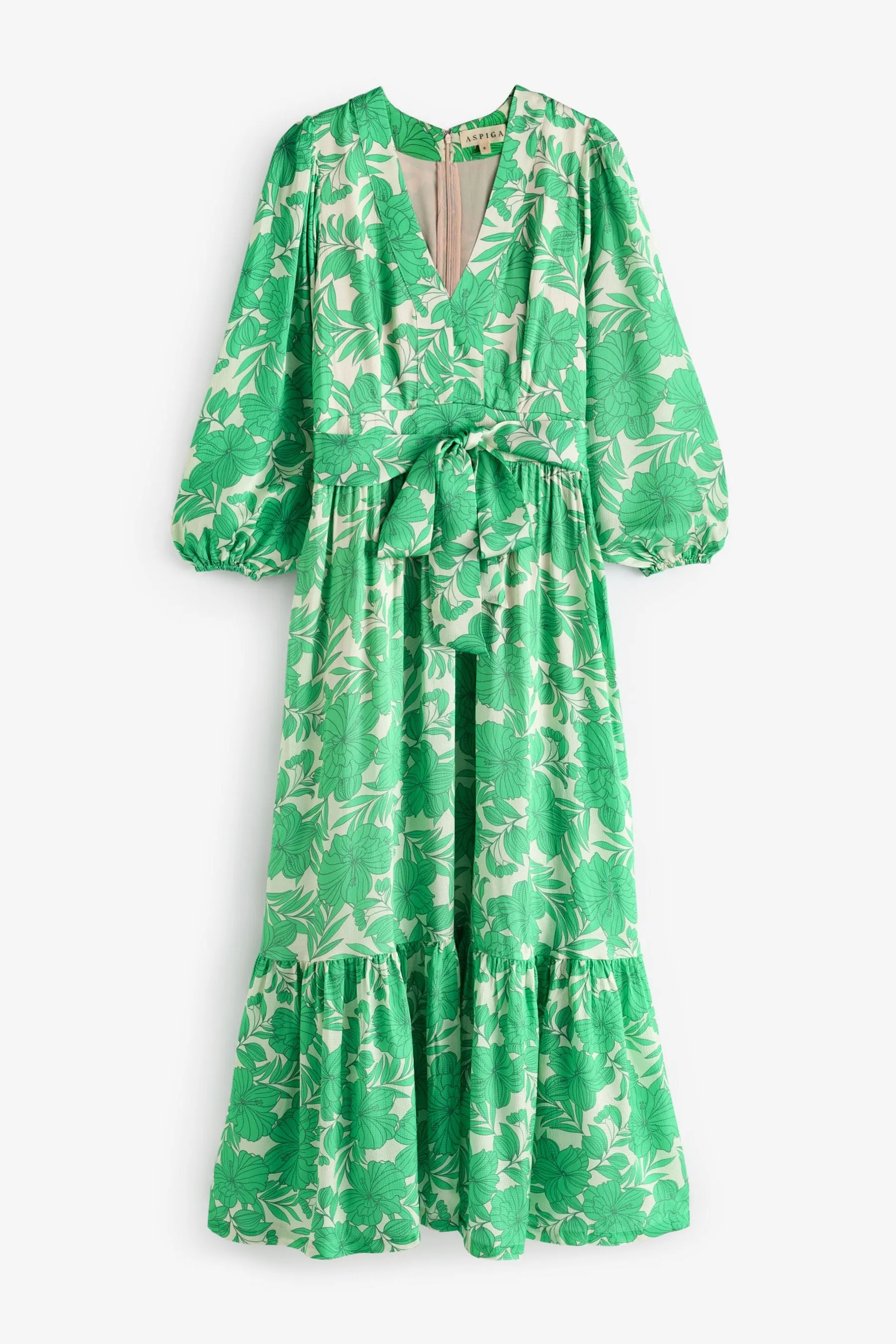 Aspiga Annie - Verde - Maxi abito
