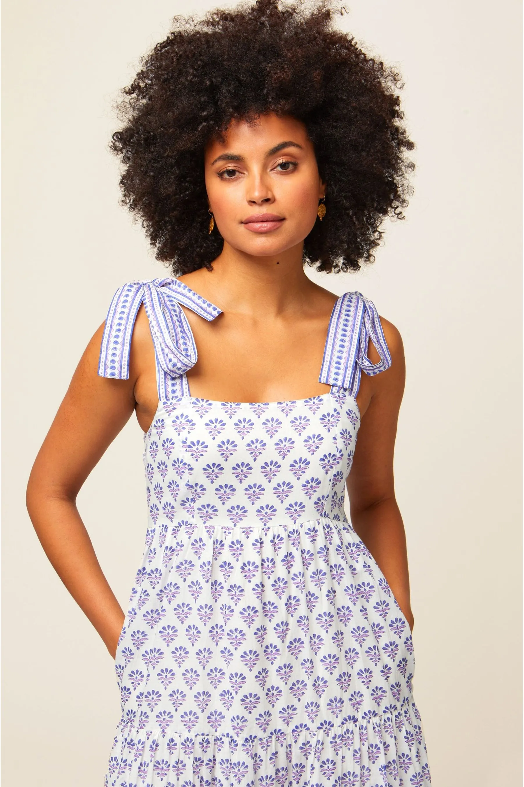 Aspiga - Tabitha - Abito maxi Bianco - Petite