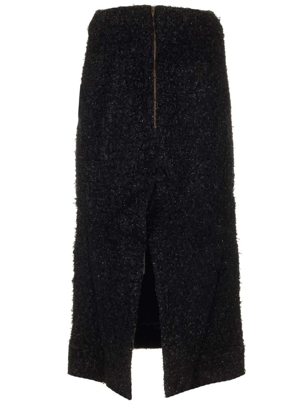   Balenciaga  Gonna midi in tweed  