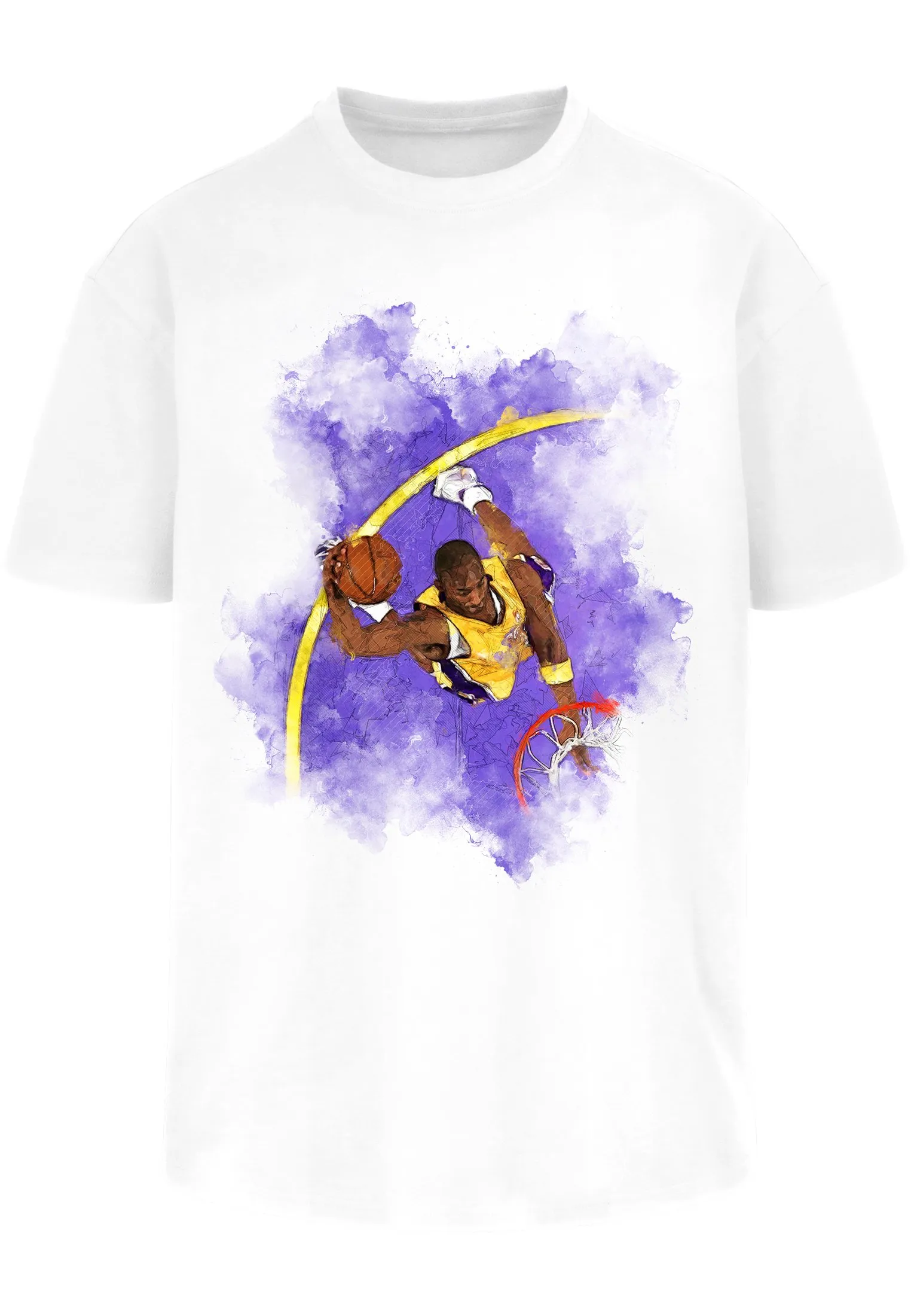 BASKETBALL CLOUDS 2.0 OVERSIZE - T-shirt con stampa