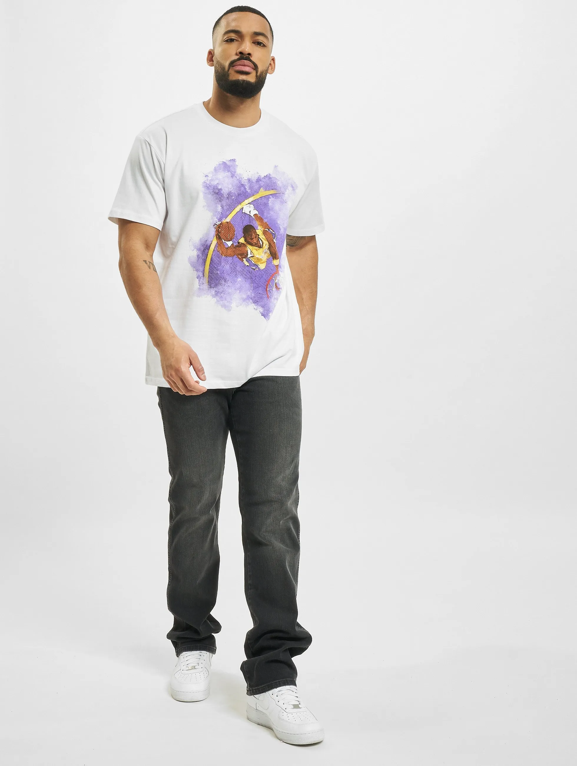 BASKETBALL CLOUDS 2.0 OVERSIZE - T-shirt con stampa