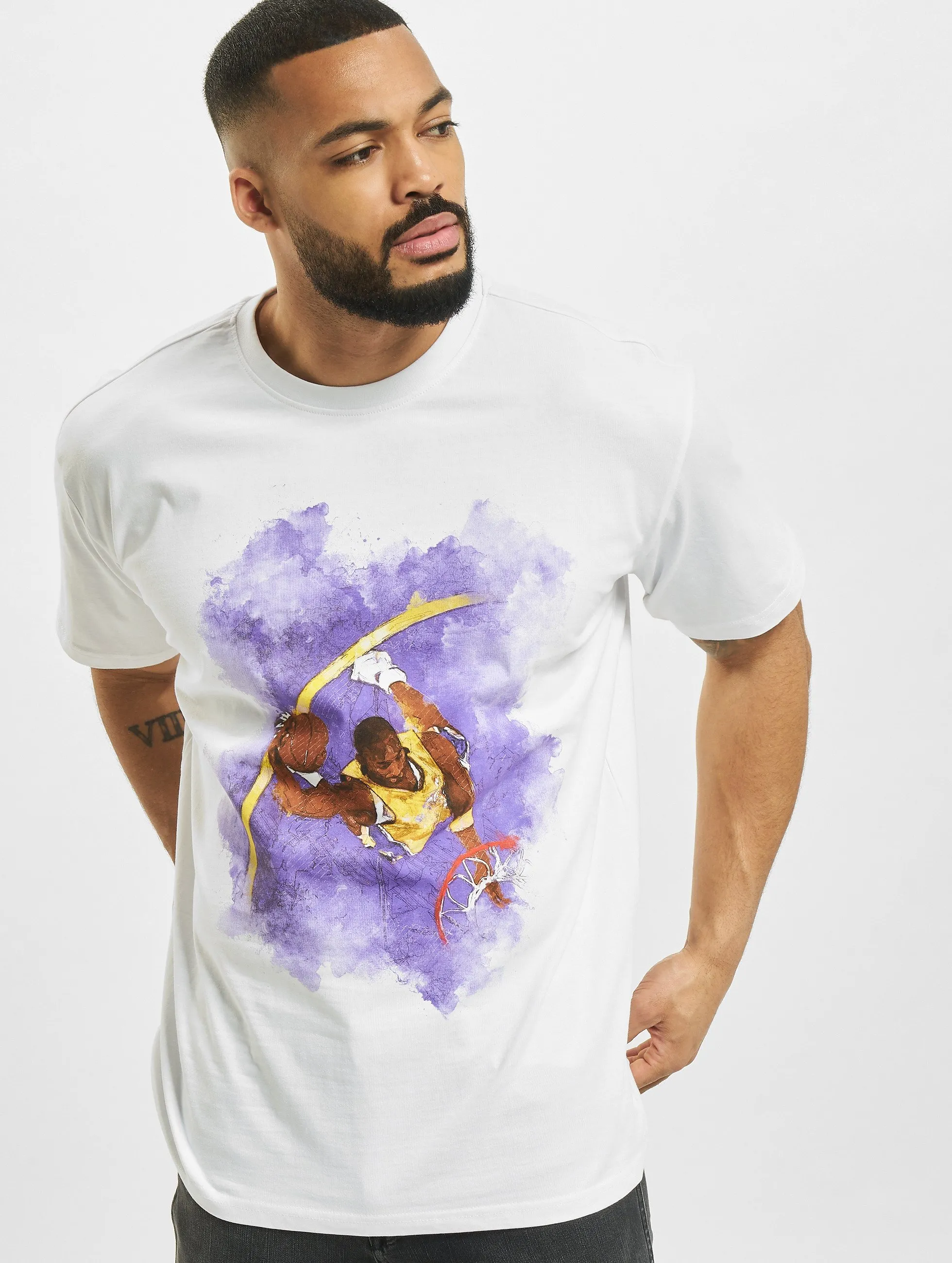 BASKETBALL CLOUDS 2.0 OVERSIZE - T-shirt con stampa
