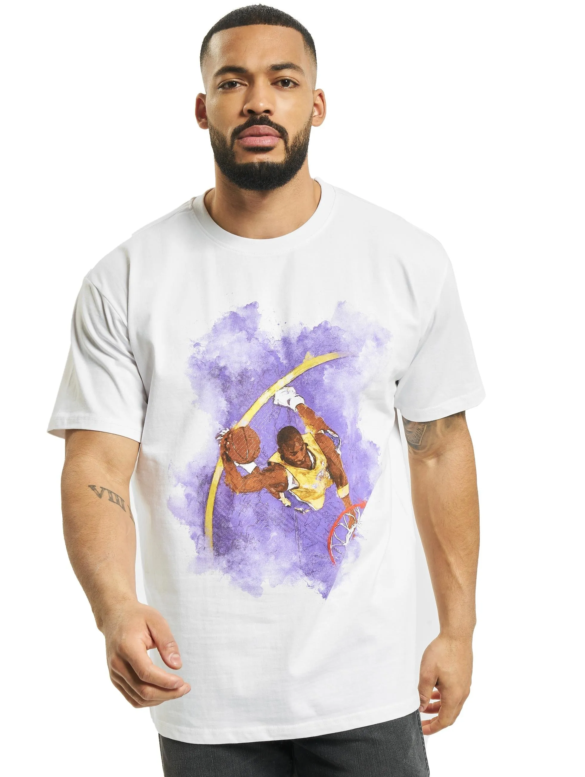 BASKETBALL CLOUDS 2.0 OVERSIZE - T-shirt con stampa