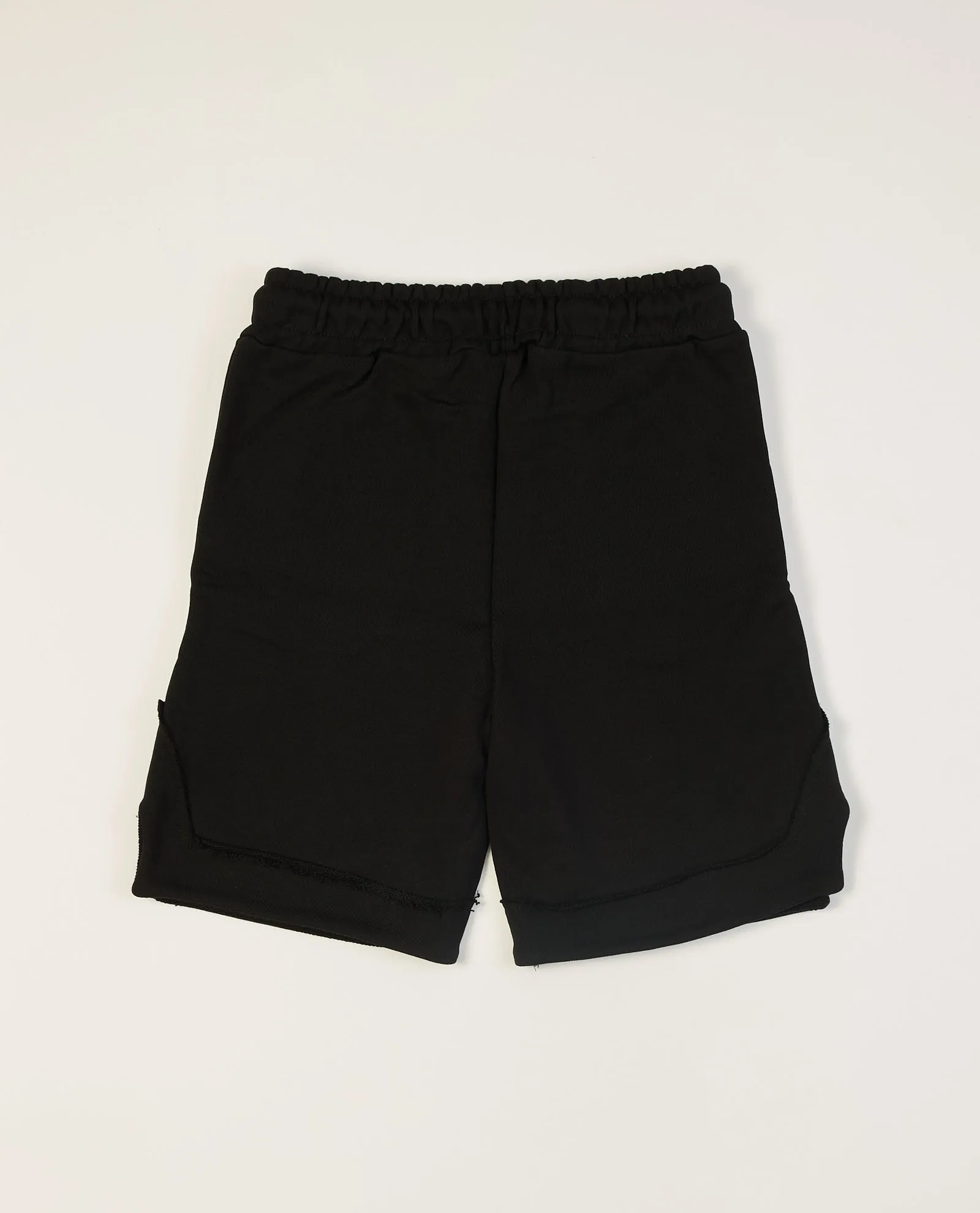 Bermuda nero Disclaimer con logo per bambini