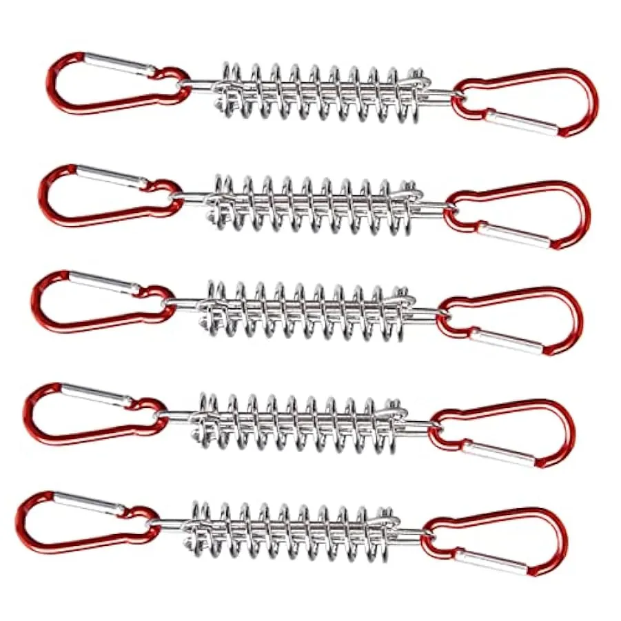 BESPORTBLE 1 Set Fibbia della Corda del Vento Primaverile Tenditore della Tenda Tenditore della Corda Fibbia a Molla a Vento per