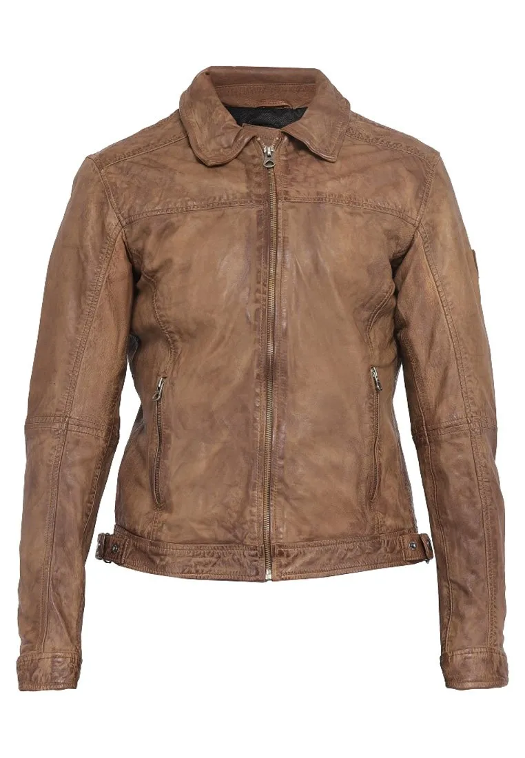 BODDY VINTAGE - Giacca di pelle