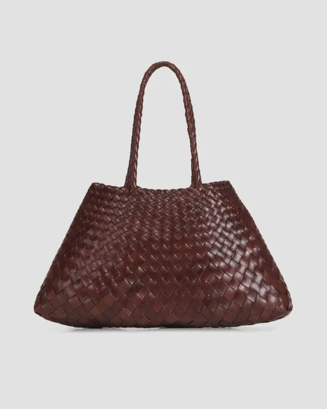 Borsa intrecciata in pelle Dragon Diffusion Santa Croce Big