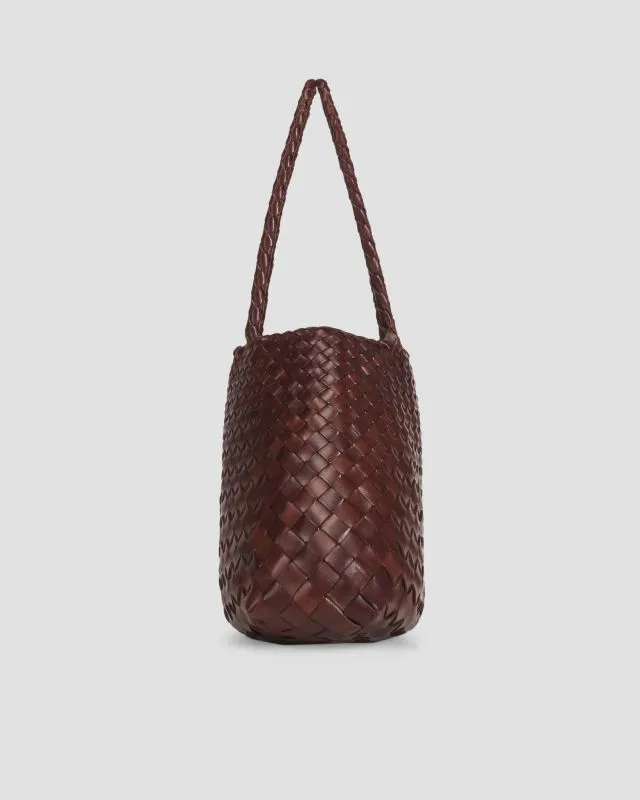Borsa intrecciata in pelle Dragon Diffusion Santa Croce Big