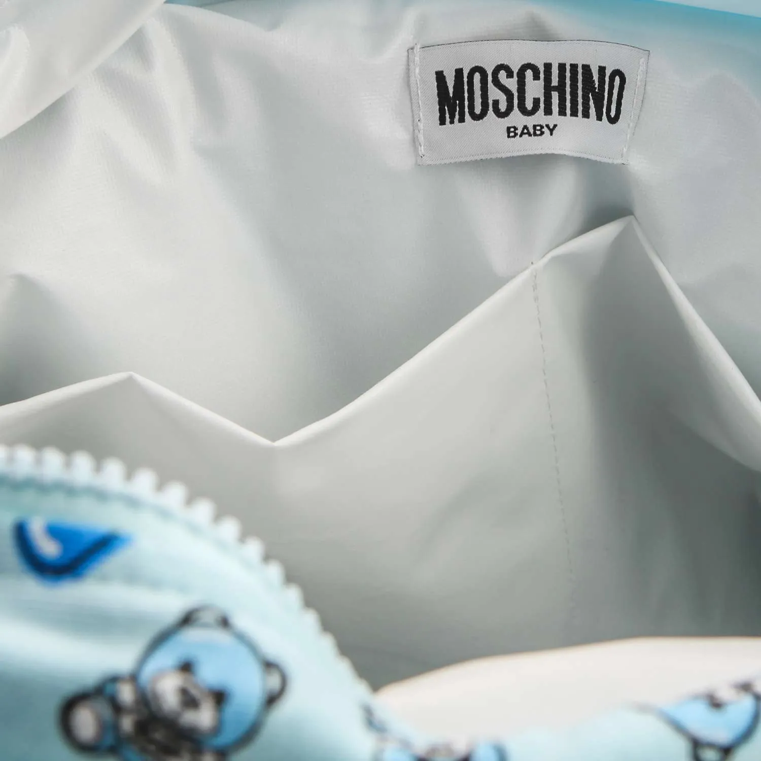 Borsa Mamma Celeste Con Logo