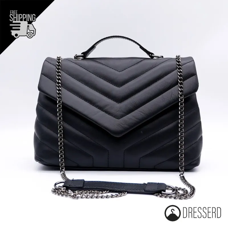 Borsa Nemesi in Vera Pelle Nera, Borse Oldream