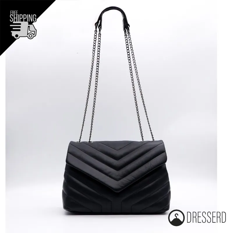Borsa Nemesi in Vera Pelle Nera, Borse Oldream