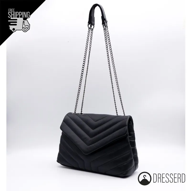 Borsa Nemesi in Vera Pelle Nera, Borse Oldream