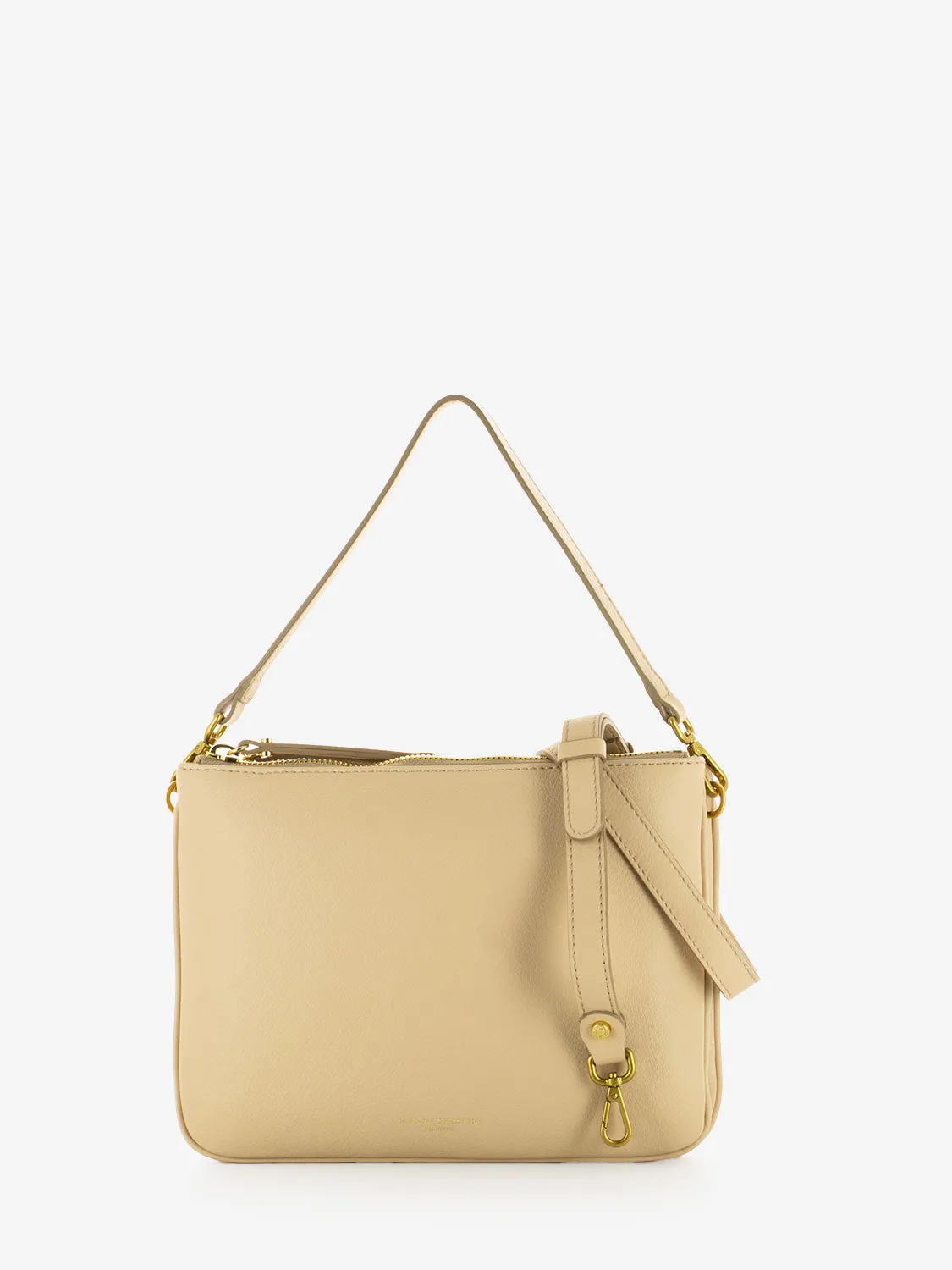 Borsa pelle Frida cream
