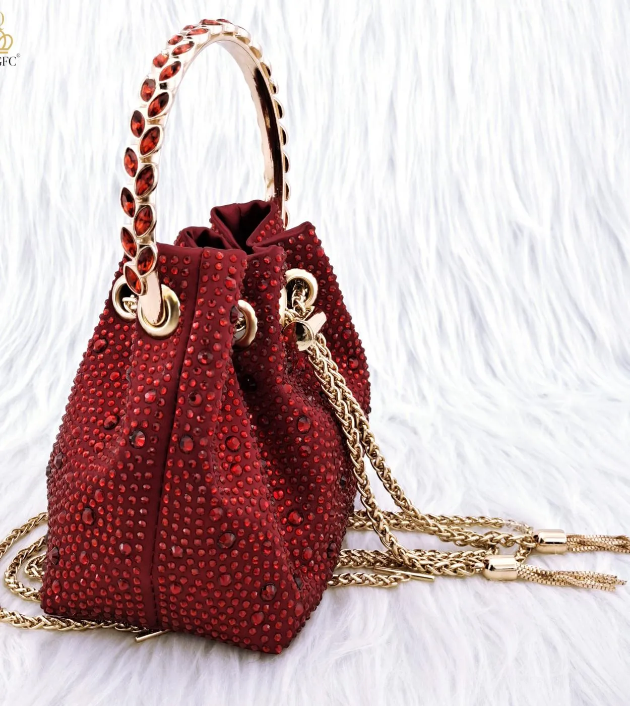 Borsa per scarpe da donna Scarpe da sposa Scarpe da festa Borsa con manico Décolleté da donna a punta africana