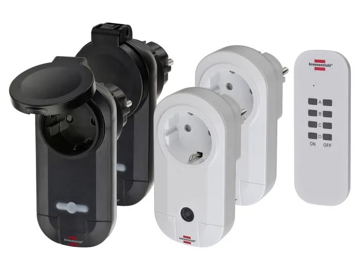 Brennenstuhl set prese radiocomandate per interno ed esterno