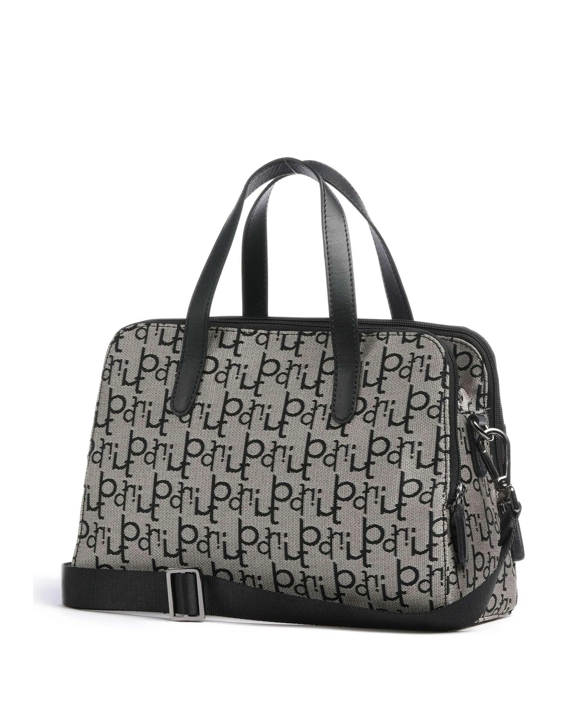  Bugatti Elea Borsa a mano tissu beige/nero  