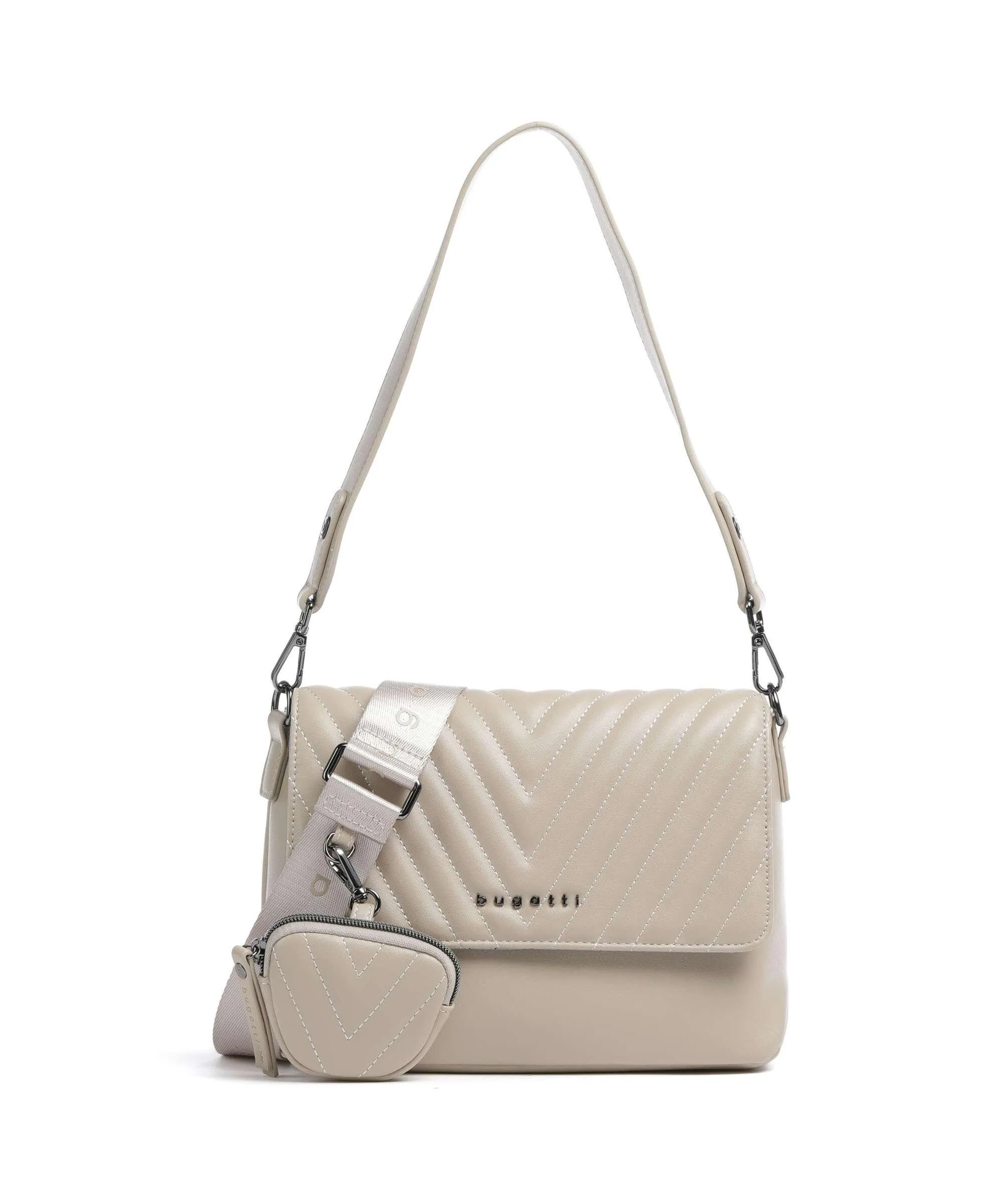  Bugatti Sira Borsa a spalla pelle sintetica beige  