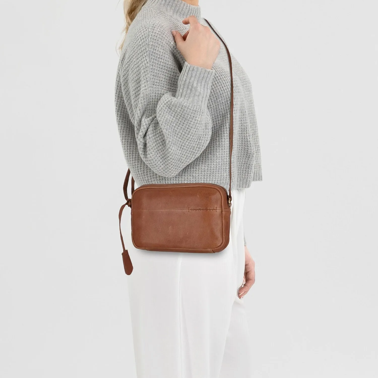 Burkely Natural Norah Borsa a tracolla Pelle 22 cm