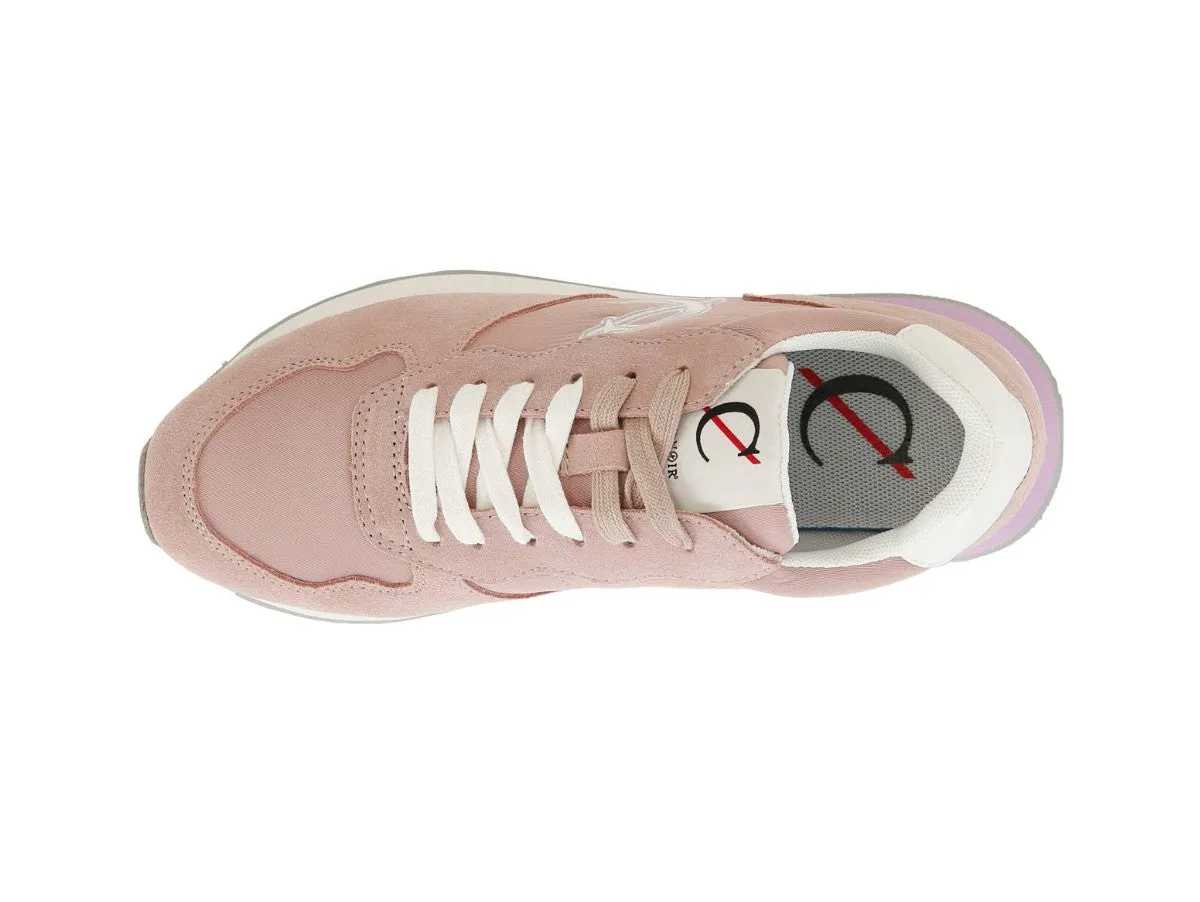CafèNoir Donna Sneakers in Pelle Scamosciata e Tessuto