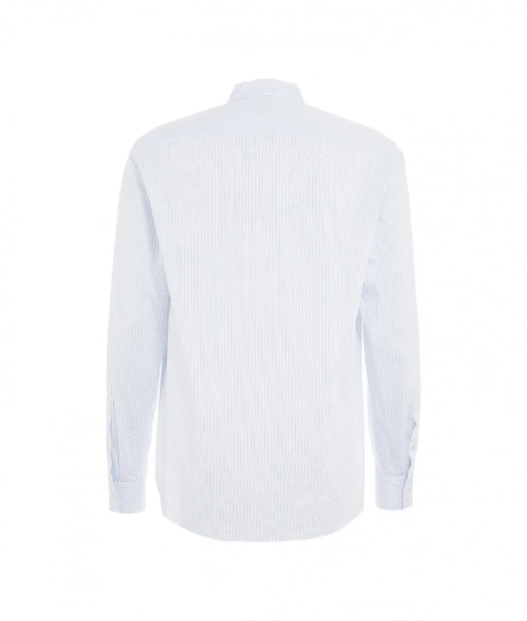 Camicia a righe azzurro azzurro