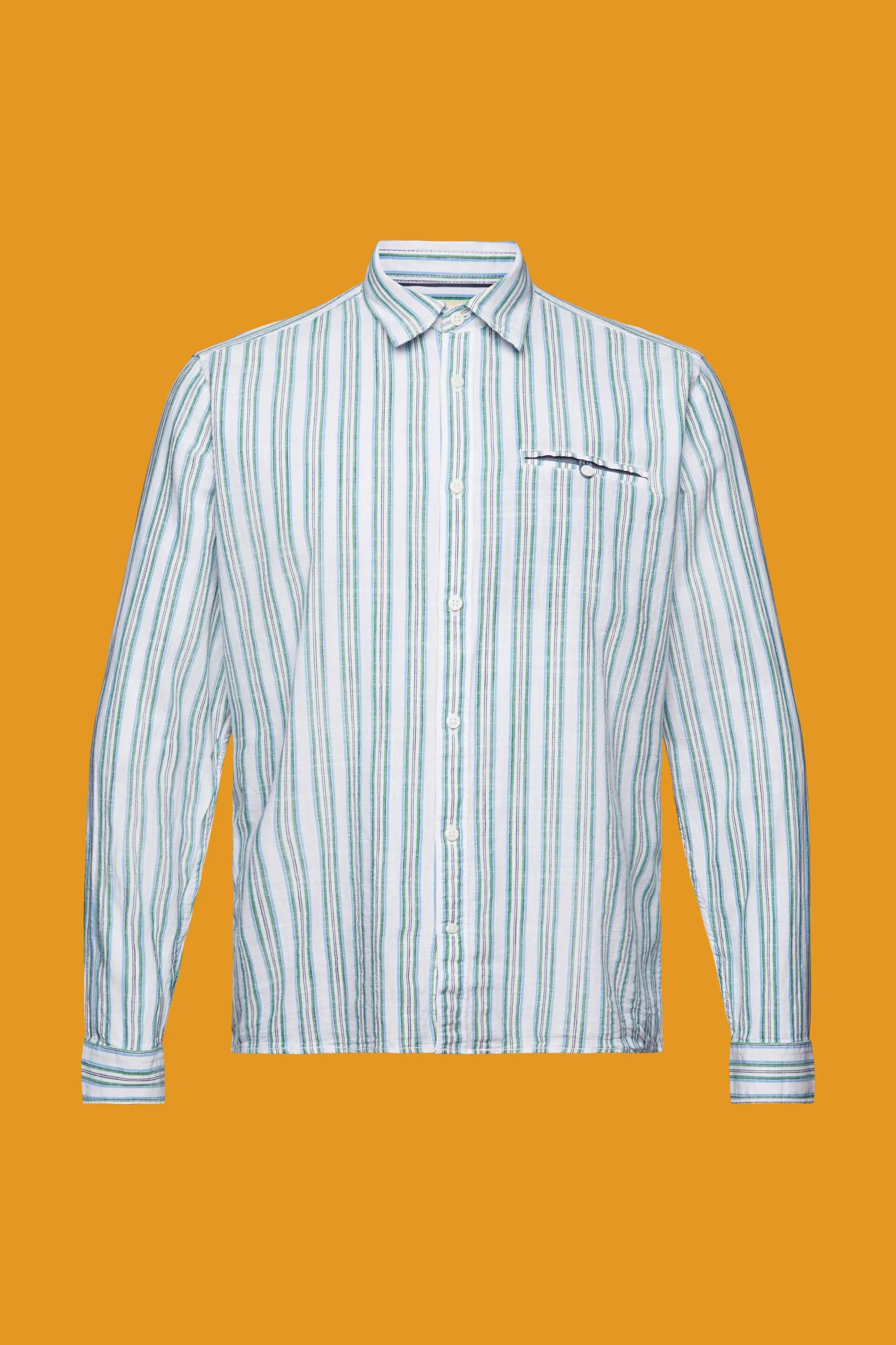Camicia a righe in cotone