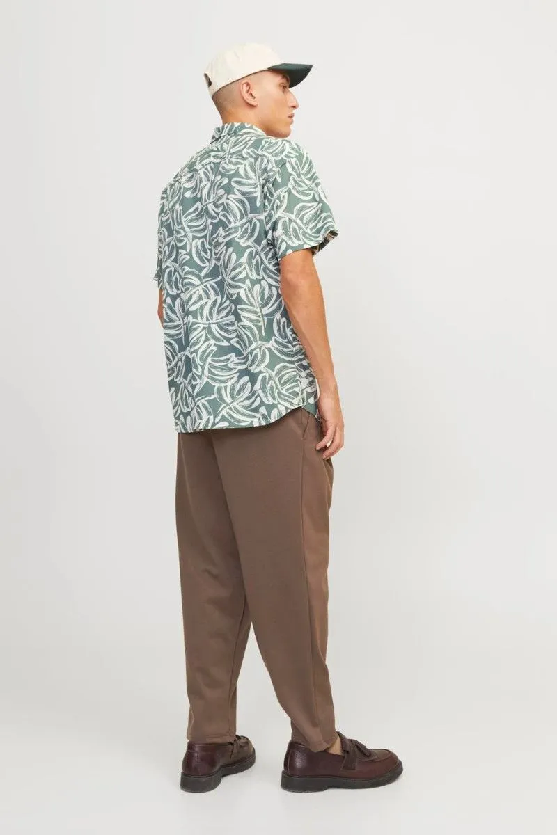 Camicia comfort fit uomo Verde oliva