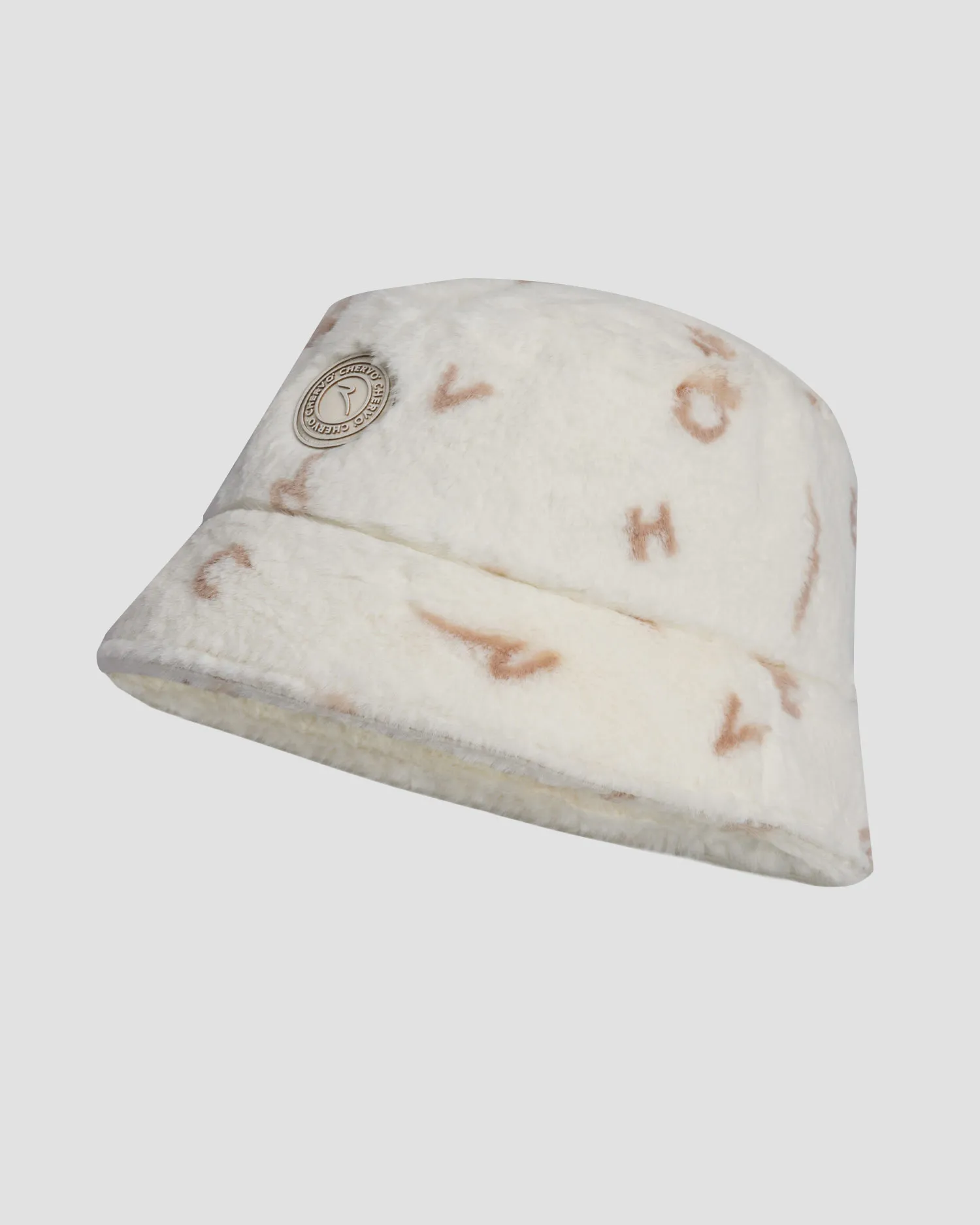 Cappello a secchiello in pelliccia da donna Chervo Waso W0007-96a