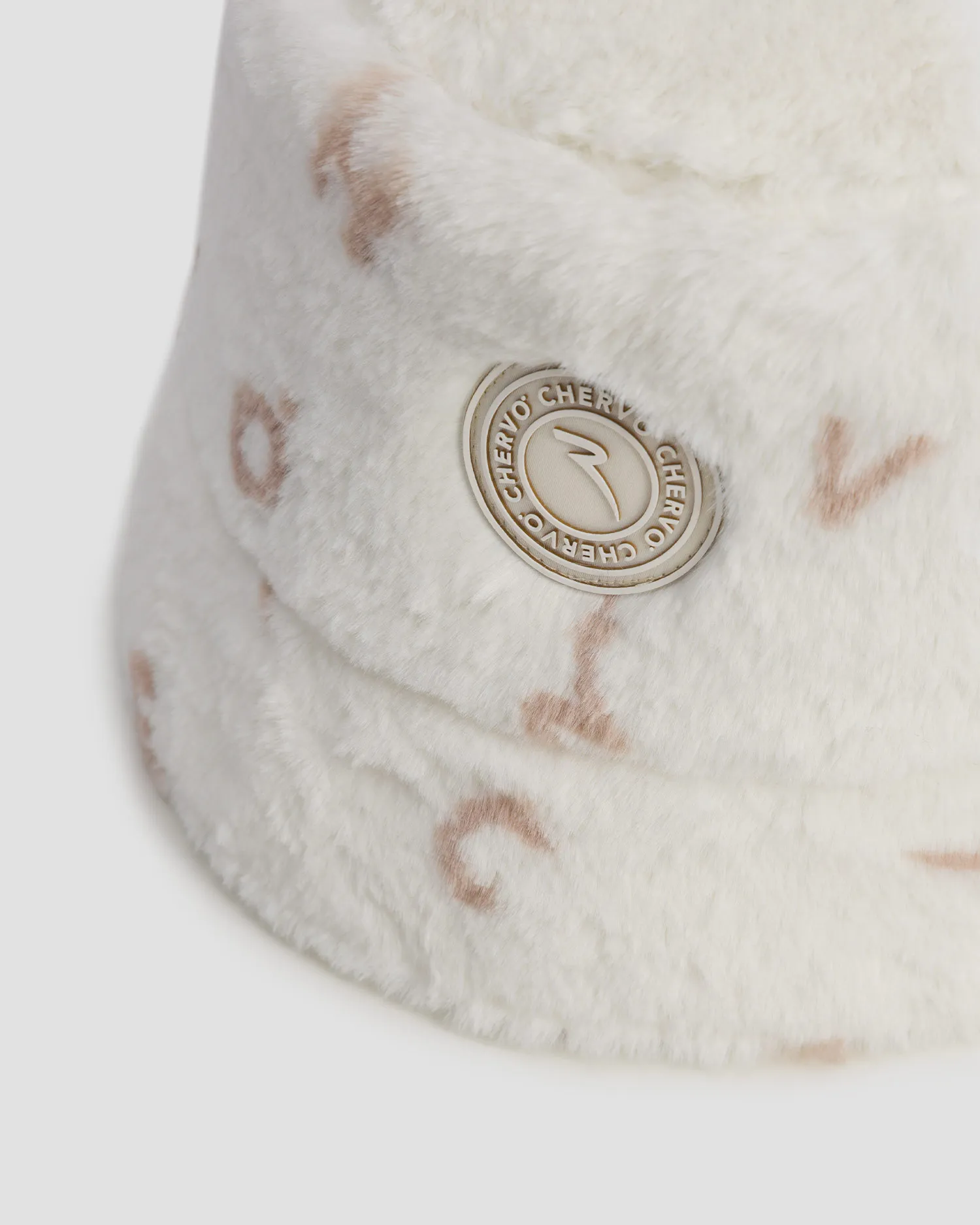 Cappello a secchiello in pelliccia da donna Chervo Waso W0007-96a