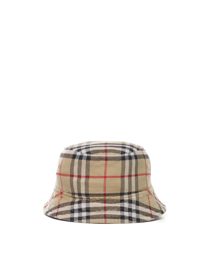 CAPPELLO A SECCHIELLO VINTAGE CHECK