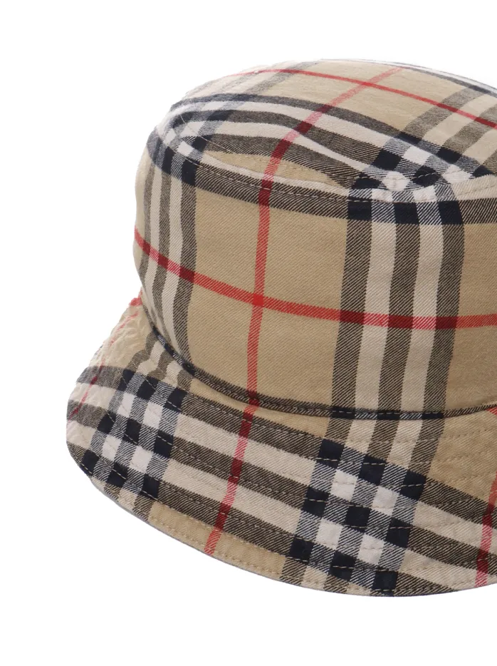 CAPPELLO A SECCHIELLO VINTAGE CHECK