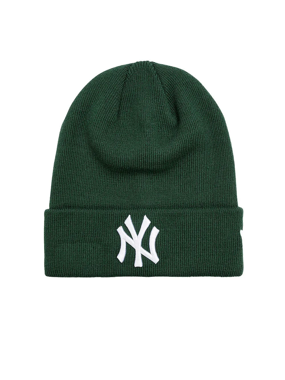 Cappello NEW ERA Unisex LEAGUE ESS CUFF BEANIE NEW YORK YANKEES Verde