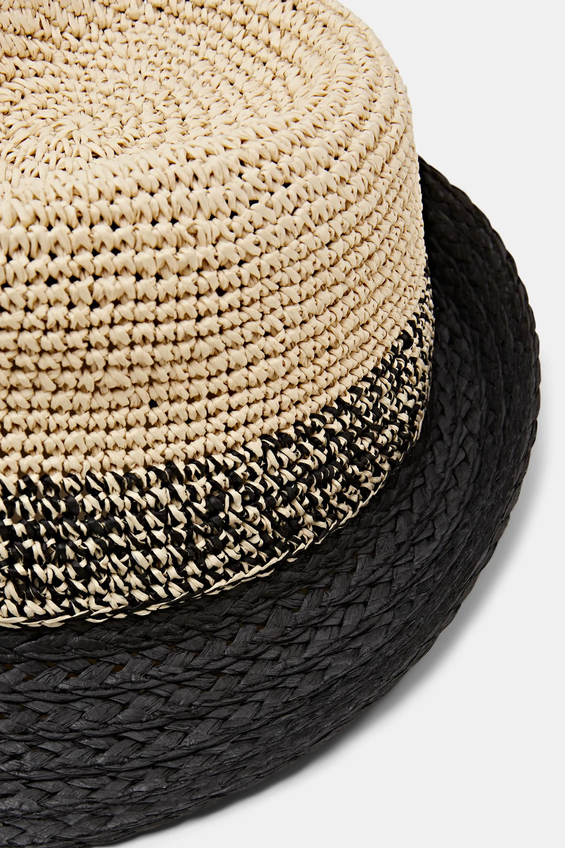 Cappello trilby bicolore