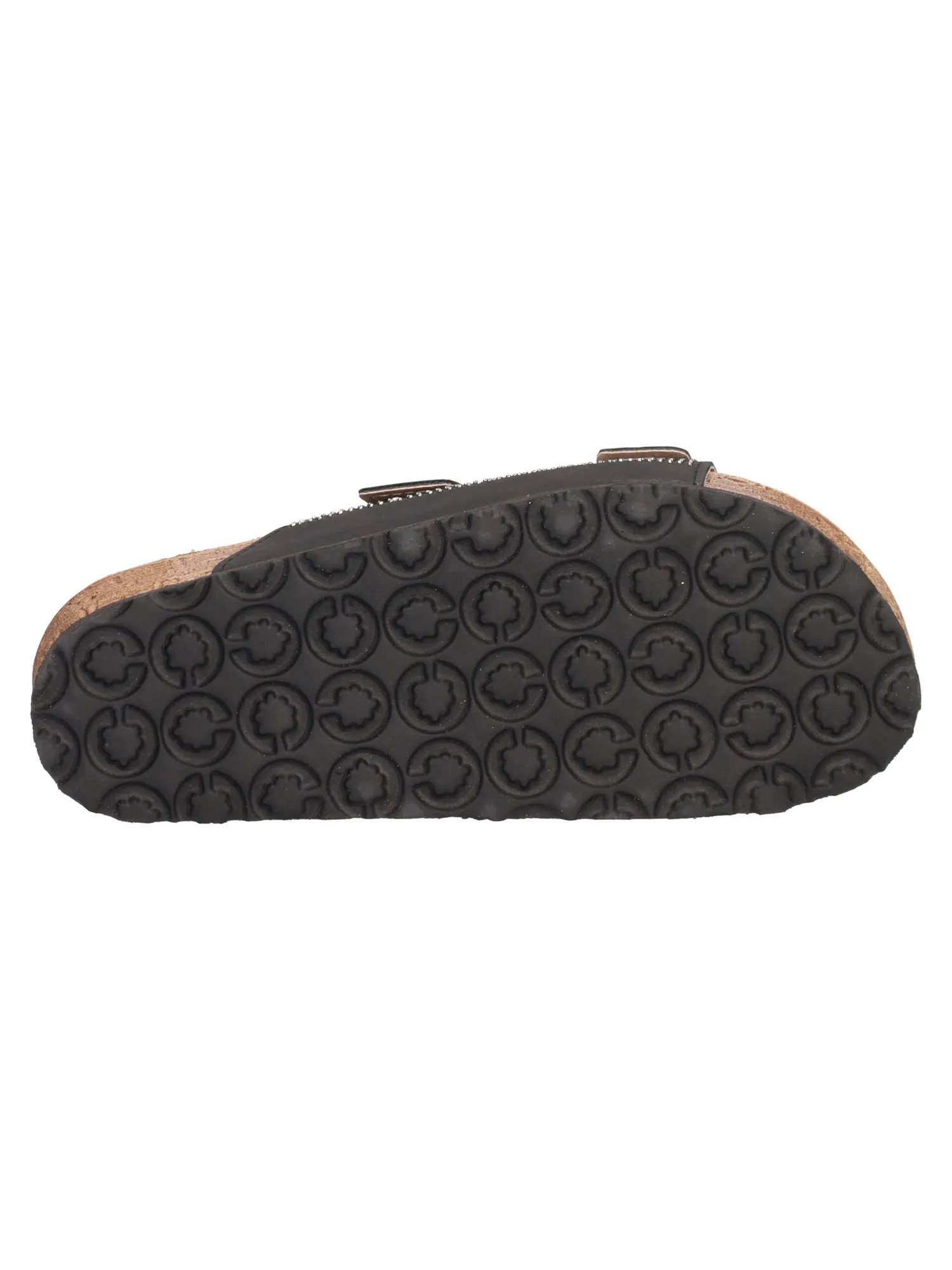 Ciabatta con zeppa bassa Inblu da donna nera