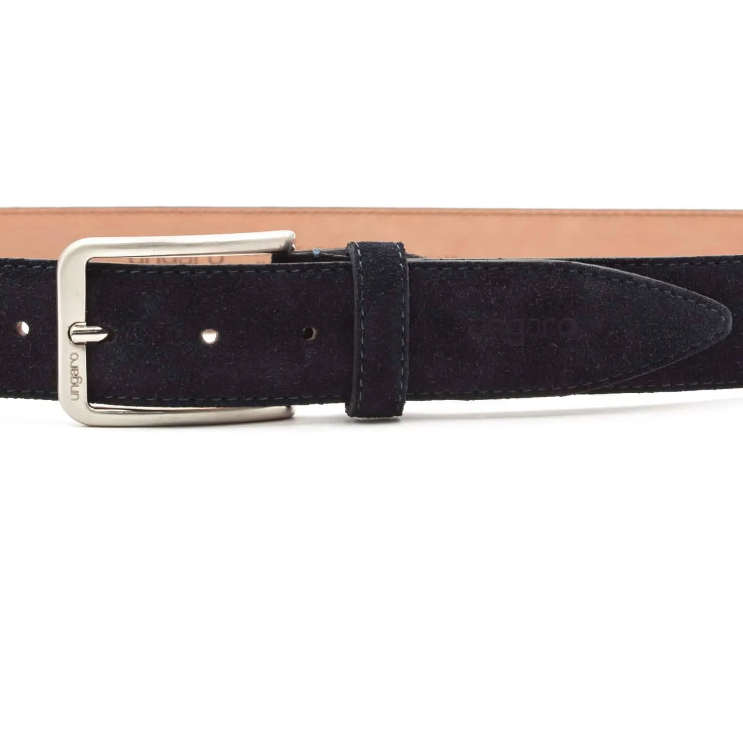 Cintura in pelle scamosciata da uomo Ungaro – UBLT000022