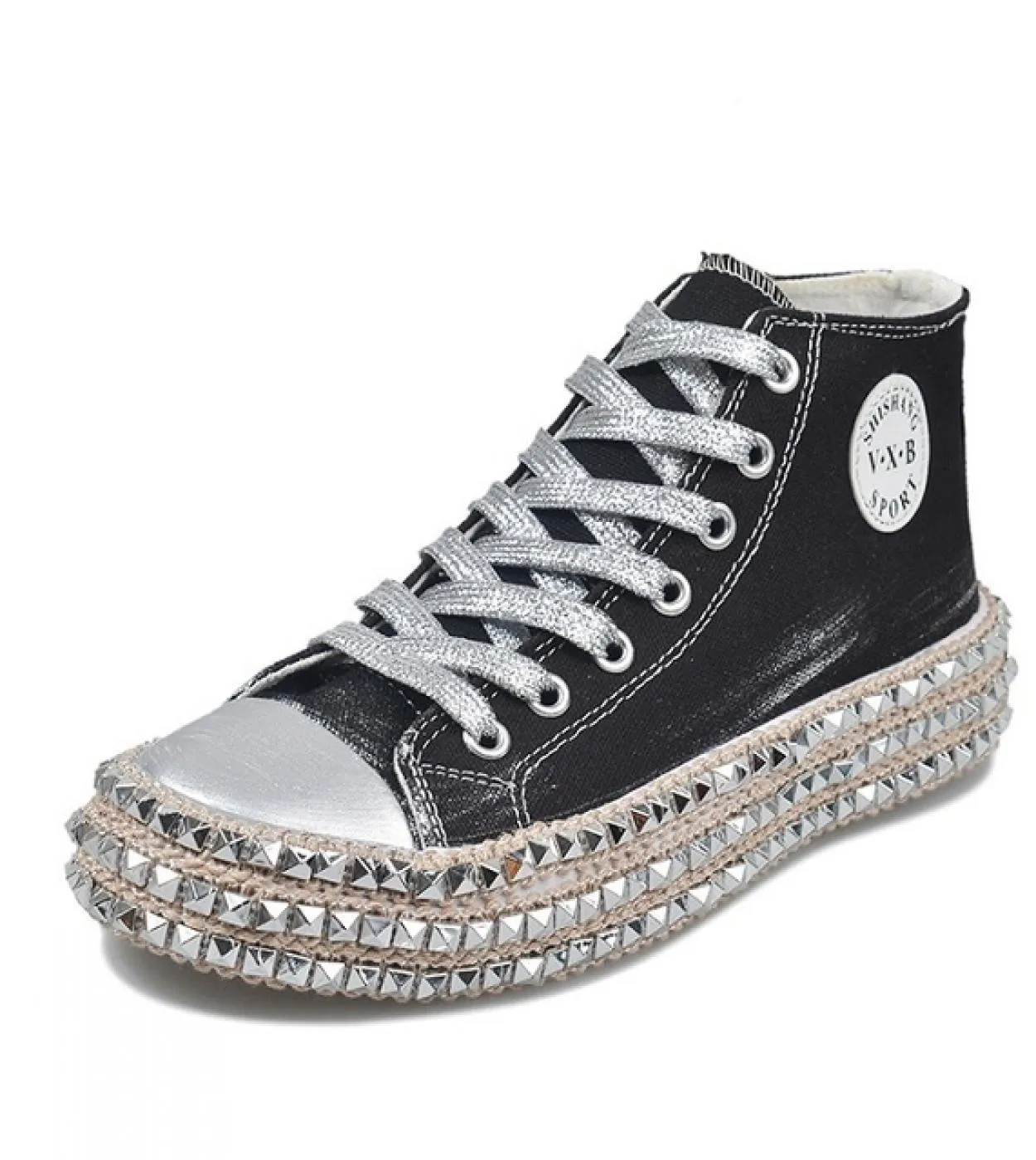 Comemore Scarpe di tela leopardate da donna Scarpe da ginnastica basse alte con lacci casual Basket Femme Scarpe da donna taglie