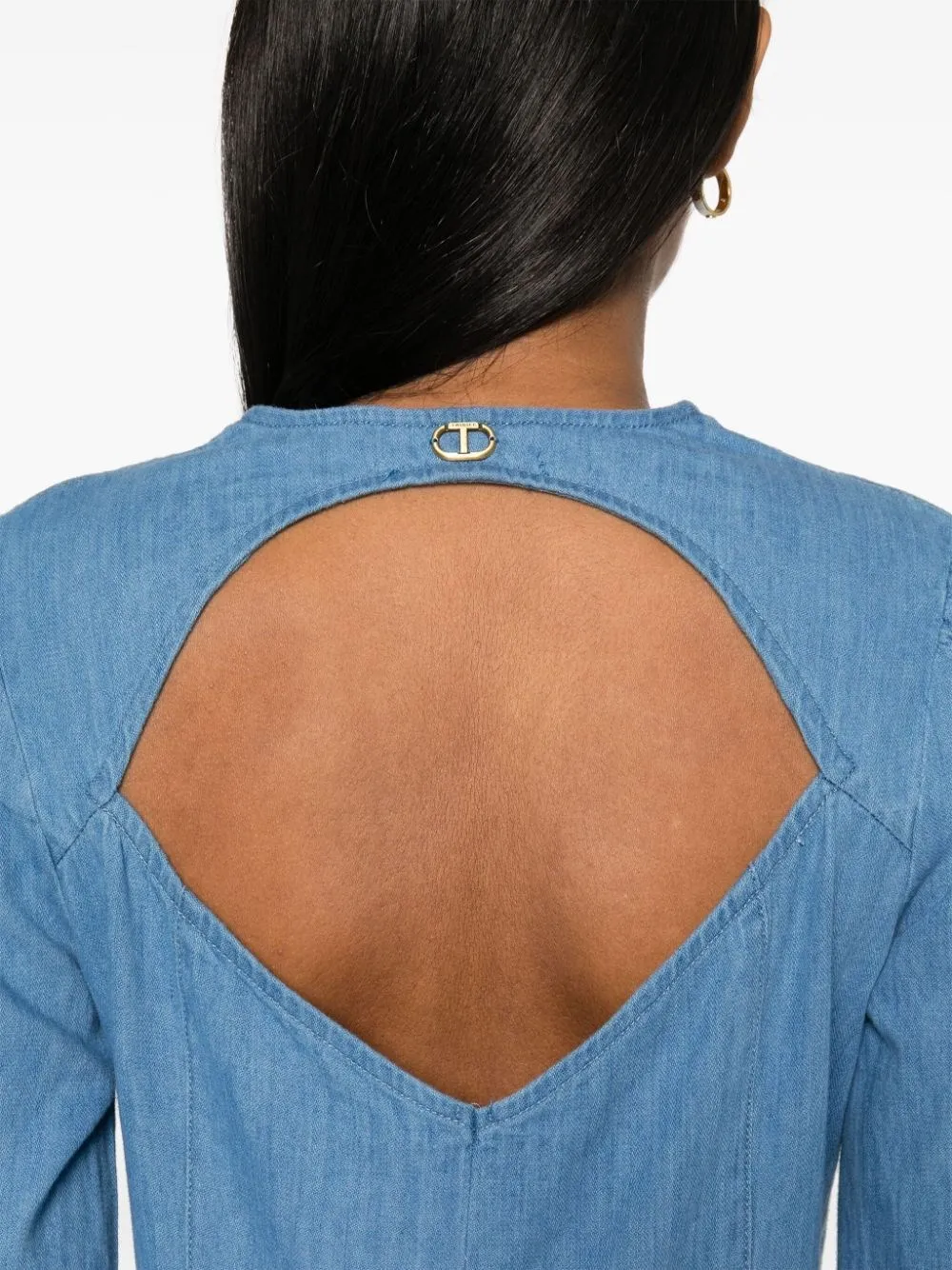 Denim Midi Dress