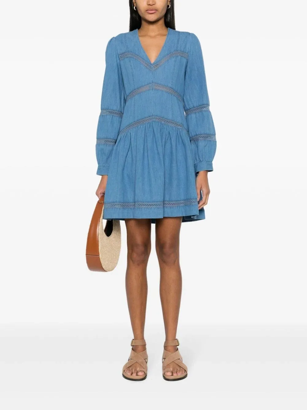 Denim Midi Dress
